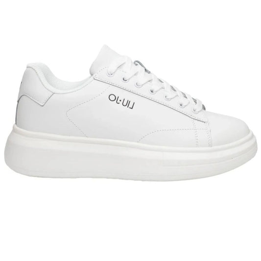 Liu Jo Man Big 01 - Sneakers In Pelle Bianco - Uomo Scarpe Sneakers Casual
