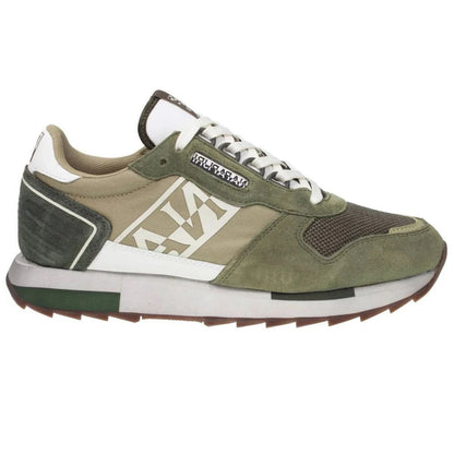 Napapijri Virtus 02 uomo - Sneakers Basse In Suede Verde -