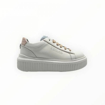 Sneakers Donna Janet & Janet Bianco Rosa Argento