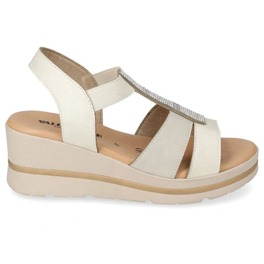VALLEVERDE Zeppa Ghiaccio Donna con accessorio decorativo e sottopiede in pelle. Made in Italy.