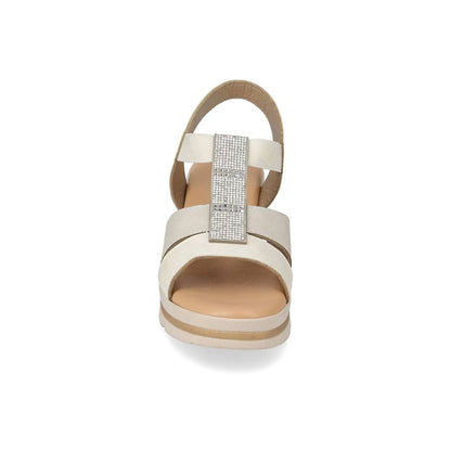 VALLEVERDE Zeppa Ghiaccio Donna con accessorio decorativo e sottopiede in pelle. Made in Italy.