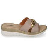 Ciabatte Donna Valleverde con Morsetto Beige