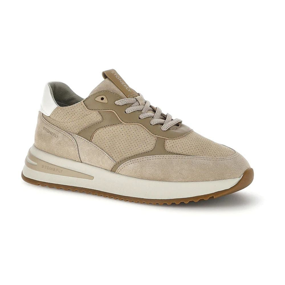 Sneakers Uomo Stonefly Galax 1 Beige