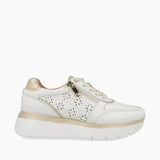 IMPRONTE Serenissima Zip scarpa donna OFF WHITE