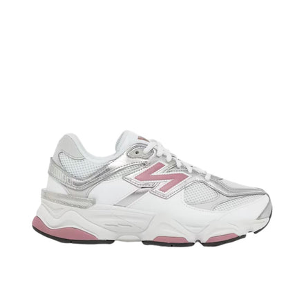 Sneakers New Balance 9060 Donna Bianco Rosa Argento