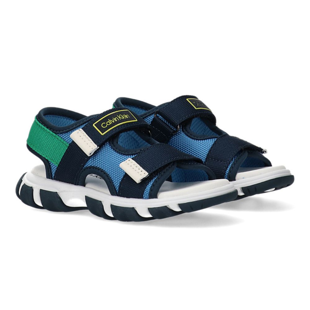 CALVIN KLEIN Sandali bambino in velcro multicolor