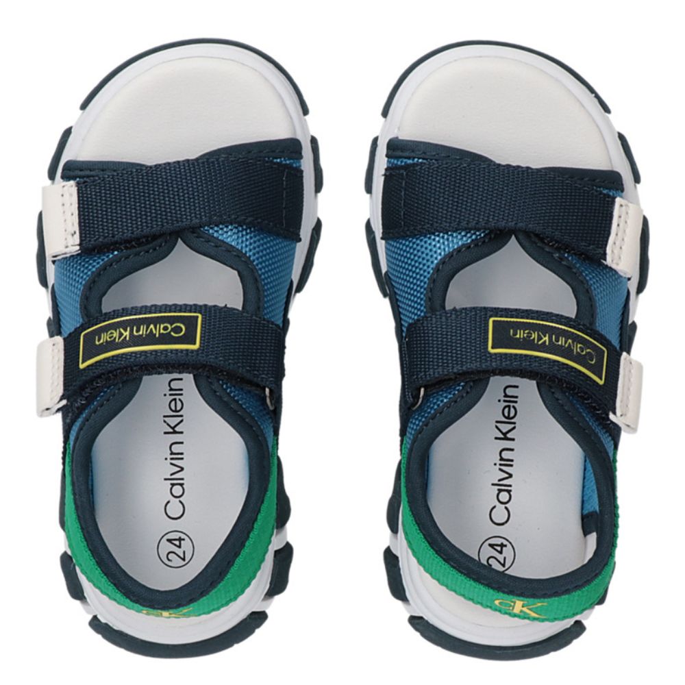 CALVIN KLEIN Sandali bambino in velcro multicolor