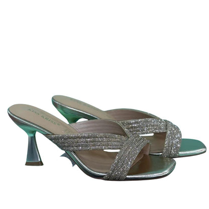 Kiss Kriss Sandali da Donna con brillantanti (Tacco 75)  Col.Oro
