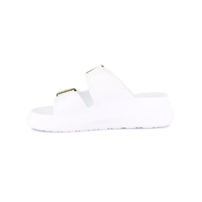 GRÜNLAND sandalo Ciabatta donna bianca platform in EVA | DALA