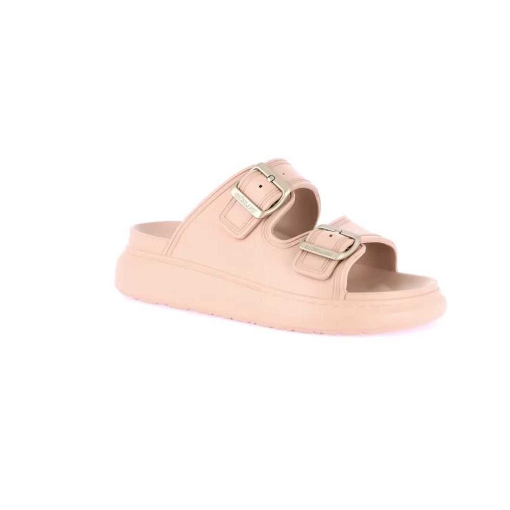 GRÜNLAND sandalo Ciabatta donna rosa antico con platform in EVA | DALA