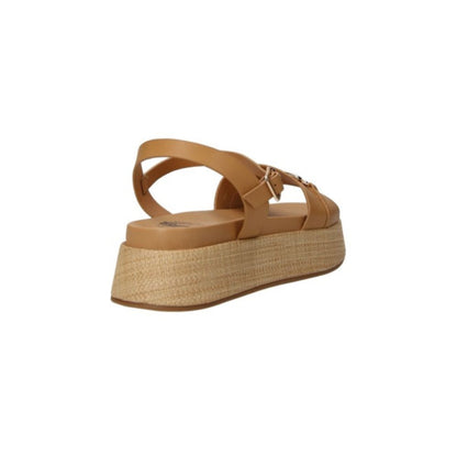4US PACIOTTI Sandali donna con zeppa Uzm02 Beige