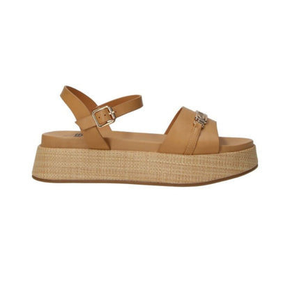 4US PACIOTTI Sandali donna con zeppa Uzm02 Beige