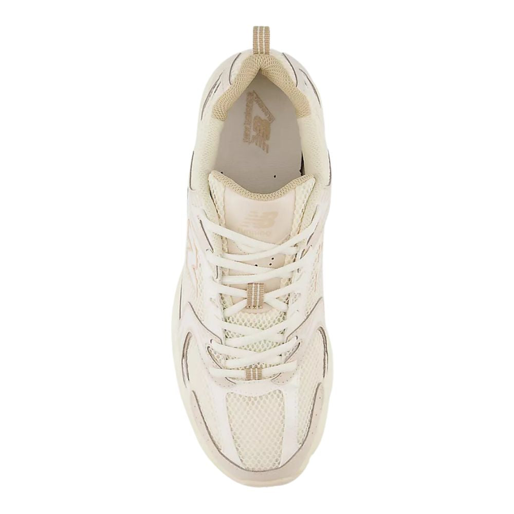 NEW BALANCE MR530AA scarpa donna beige con angora e Incense