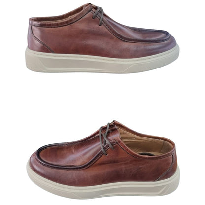 Campanile Collection Scarpe da Uomo modello ingegnere in pelle Col.Marrone