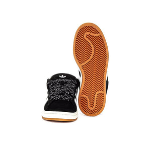 Sneakers Adidas Campus Donna Camoscio Nero Bianco