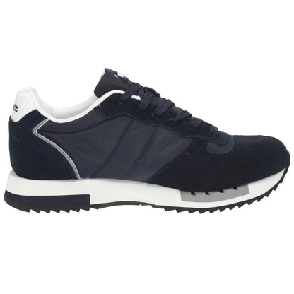 Blauer Queens - Sneakers Basse In Suede E Nylon Blu - Uomo