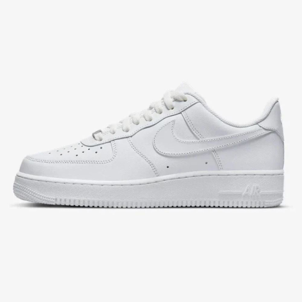 Nike Air Force 1 07 Unisex Bianco/Bianco 100% Marca Originale