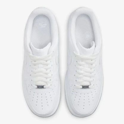 Nike Air Force 1 07 Unisex Bianco/Bianco 100% Marca Originale