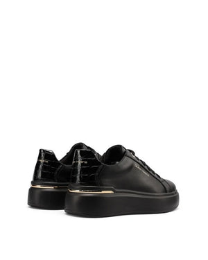 QUEEN HELENA Sneakers da donna platform con dettagli effetto cocco X35-3