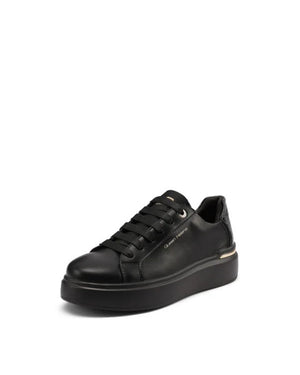 QUEEN HELENA Sneakers da donna platform con dettagli effetto cocco X35-3
