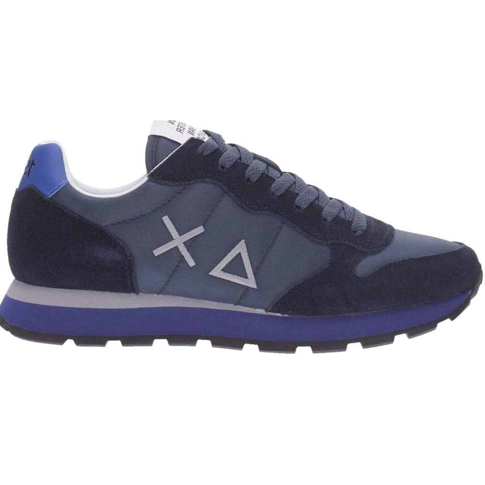 SUN68 Sneaker Uomo Bassa Tom Solid Z36101 8050161662151 Blu Navy