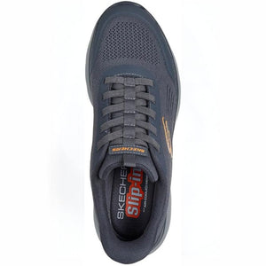 SKECHERS UOMO  Summits Leyter Sneakers GRIGIO