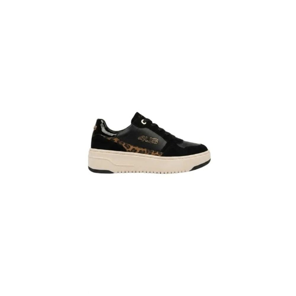 4US By Paciotti Scarpe Da Donna Art.4BX265 Col.Nero e Leopardo