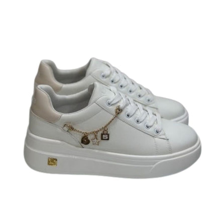 4US PACIOTTI donna art.4bx260 colore white/beige