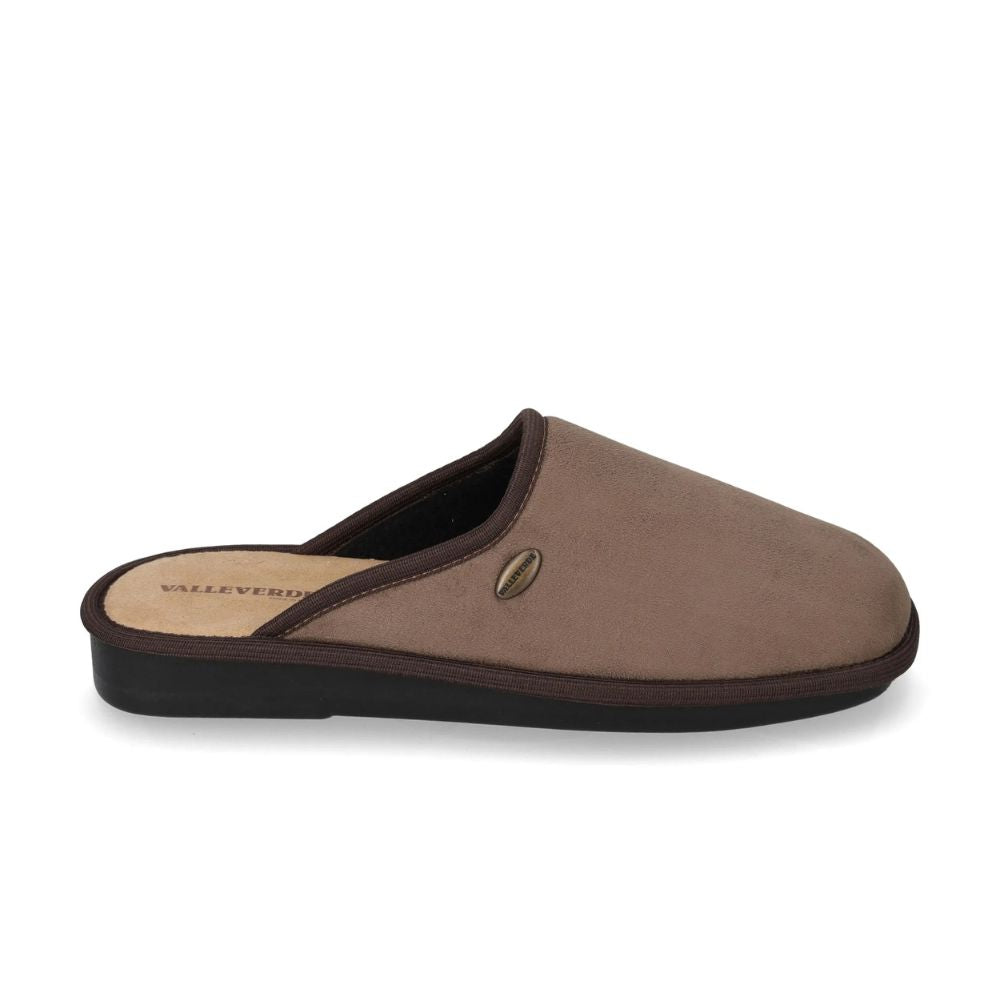 VALLEVERDE Pantofola Uomo Taupe
