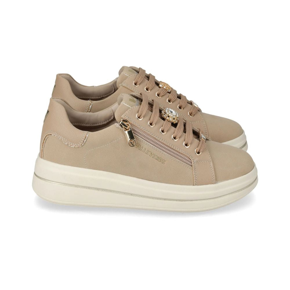 VALLEVERDE Sneaker Donna Beige