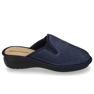 VALLEVERDE Pantofola Donna Blu