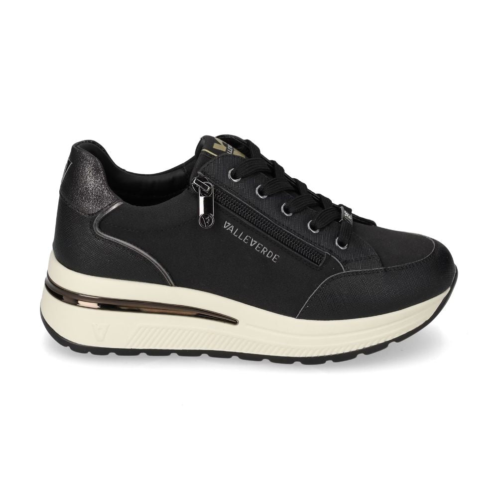 VALLEVERDE Sneaker Donna Black