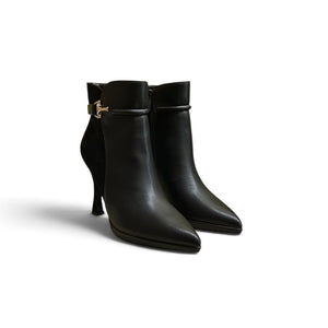 KISS KRISS KK126 - Stivaletti con plateau Col. Nero