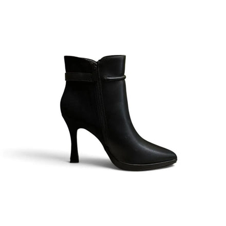 KISS KRISS KK126 - Stivaletti con plateau Col. Nero