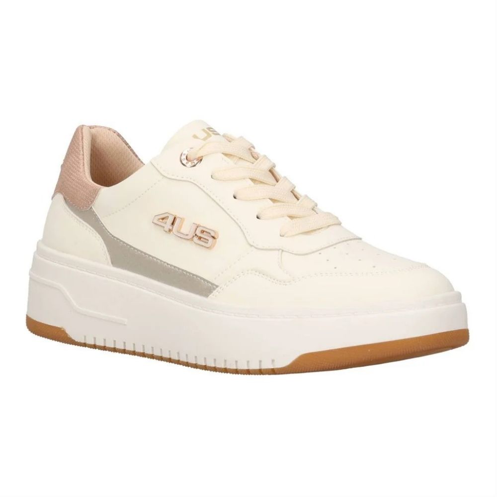 4US By Paciotti Scarpe Da Donna Art.4BX265 Col.Bianco con dettagli Rosa In Promo €90,00 EUR