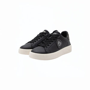 BLAUER Scarpe Da Donna Art.VICTORY01 Col.Nero Con Riporti Argentati