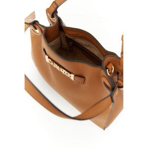 CAFENOIR borsa tote effetto pelle con grana grossa, con dettaglio lettering cuoio