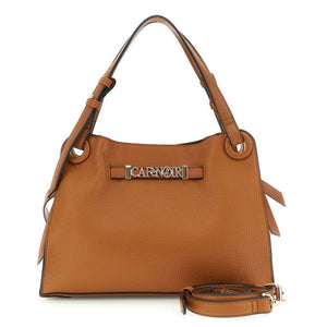 CAFENOIR borsa tote effetto pelle con grana grossa, con dettaglio lettering cuoio