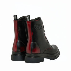 DIESEL D-Anfistr - Stivali DONNA combat effetto bicolore