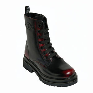 DIESEL D-Anfistr - Stivali DONNA combat effetto bicolore