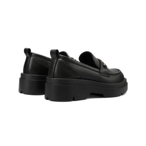 QUEEN HELENA Mocassini platform con morsetto e suola chunky X35-68