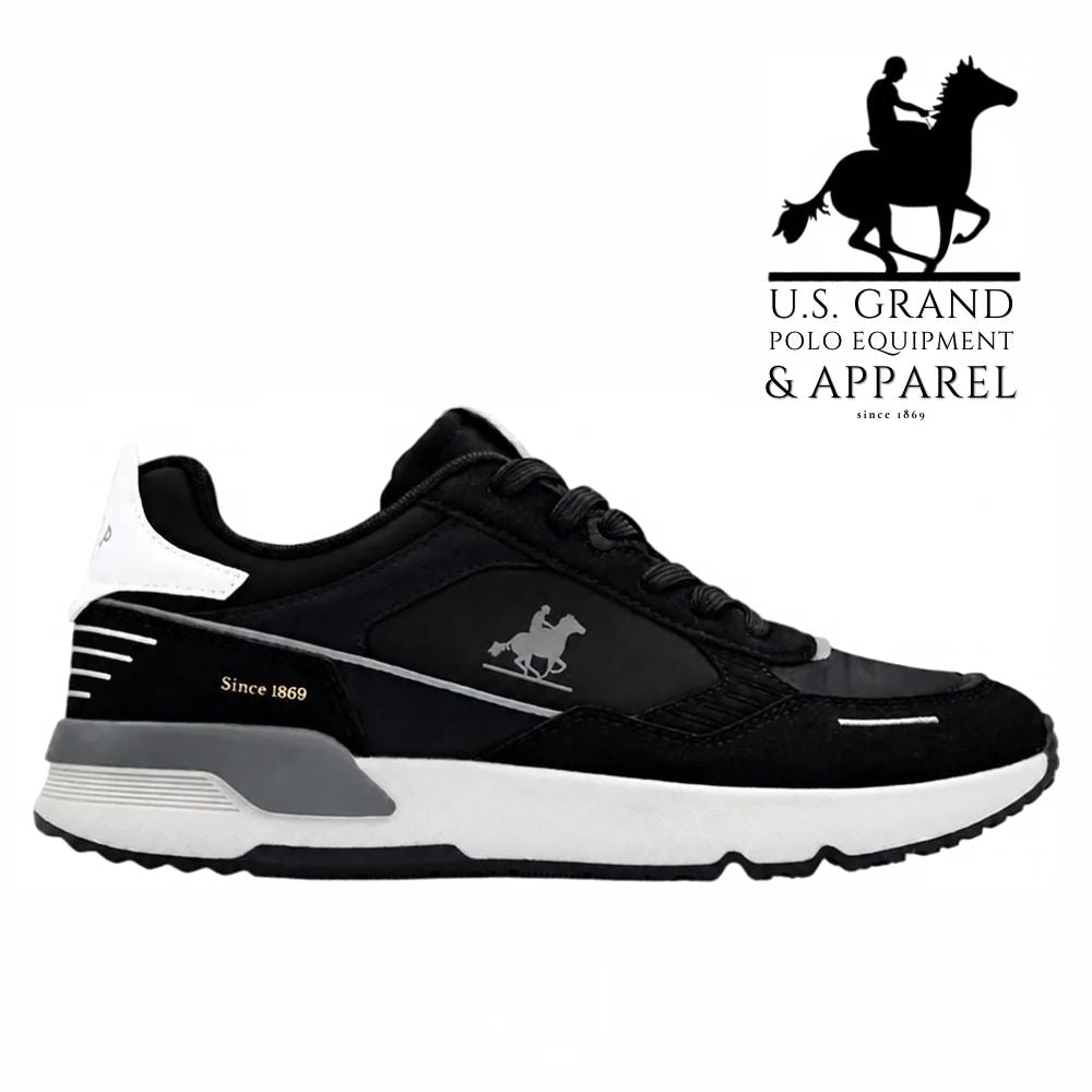 US POLO CLUB Scarpe Da Uomo Col.Nero e Grigio