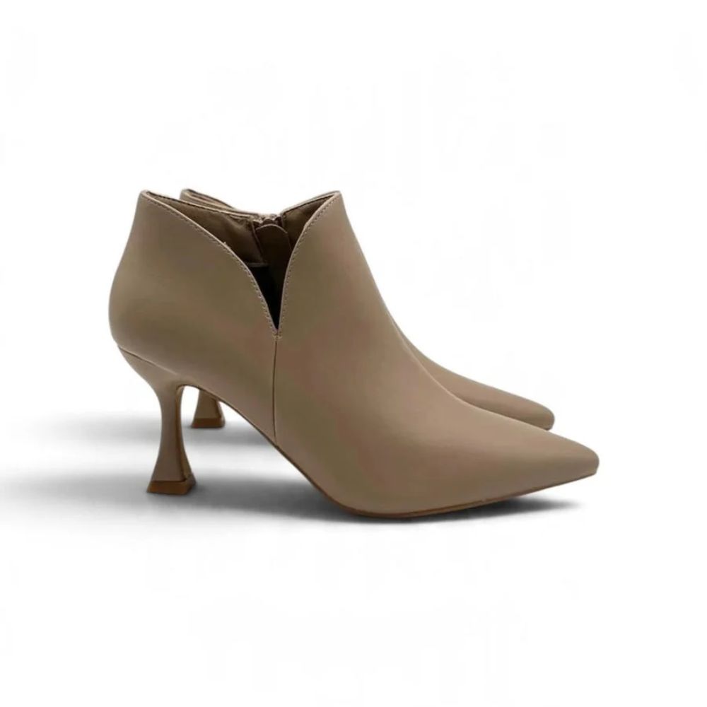 KISS KRISS KK4053 - Stivaletti DONNA alla caviglia TAUPE