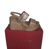 Repo Sandalo Da Donna Art.22224-E6 Col.Beige TC 9 cm