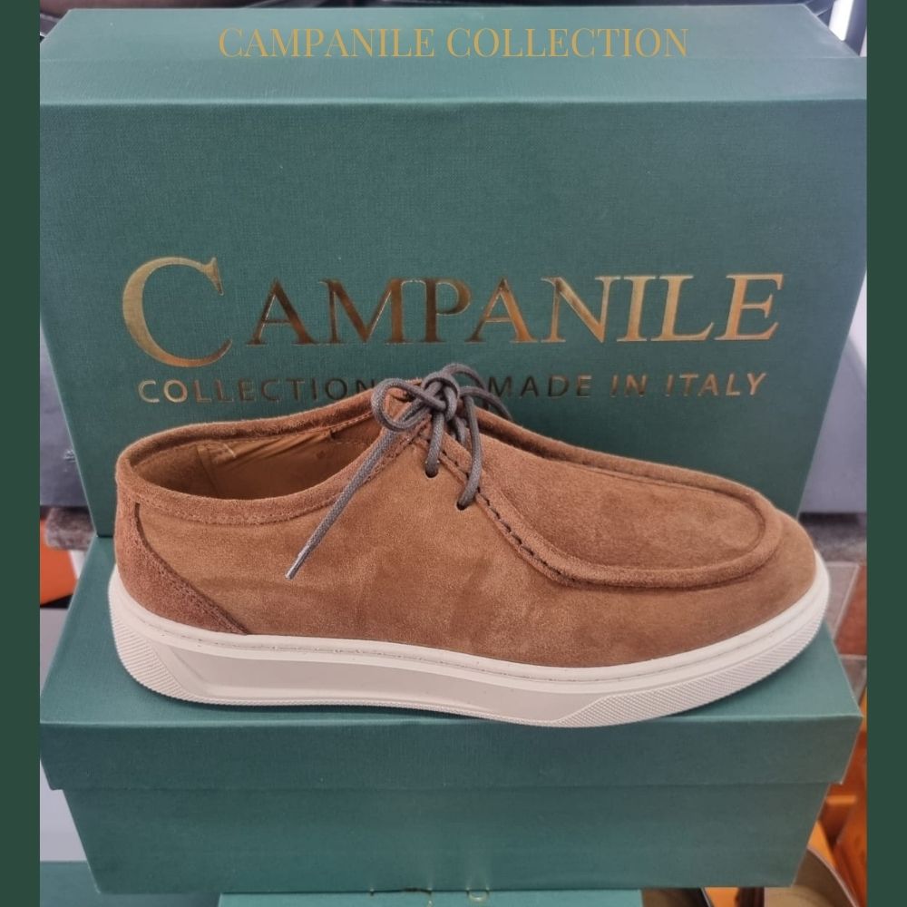 Campanile Collection Scarpe da Uomo modello Ingegnere Col.Marrone
