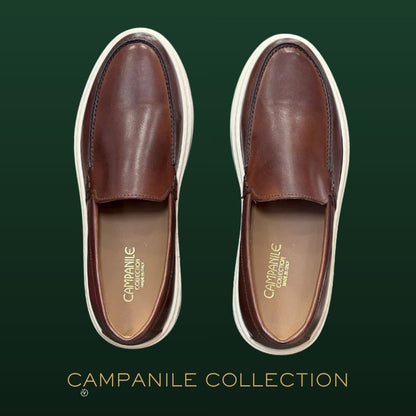 Campanile Collection Mocassino Uomo in pelle Col.Marrone