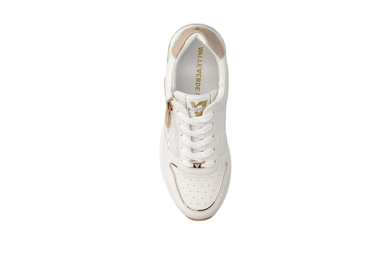 VALLEVERDE Sneaker donna White Con cerniera